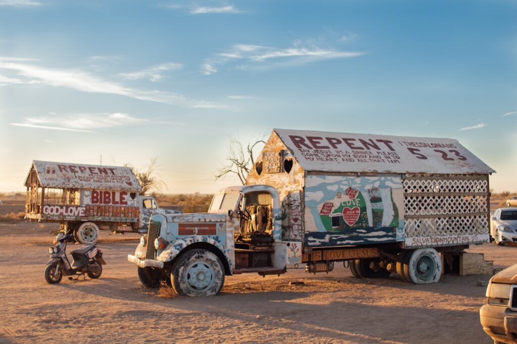 Photo Airstream trailer